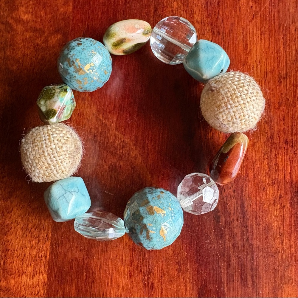 Handcrafted Multicolor Beaded Bracelet